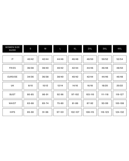 Taglie pancera donna