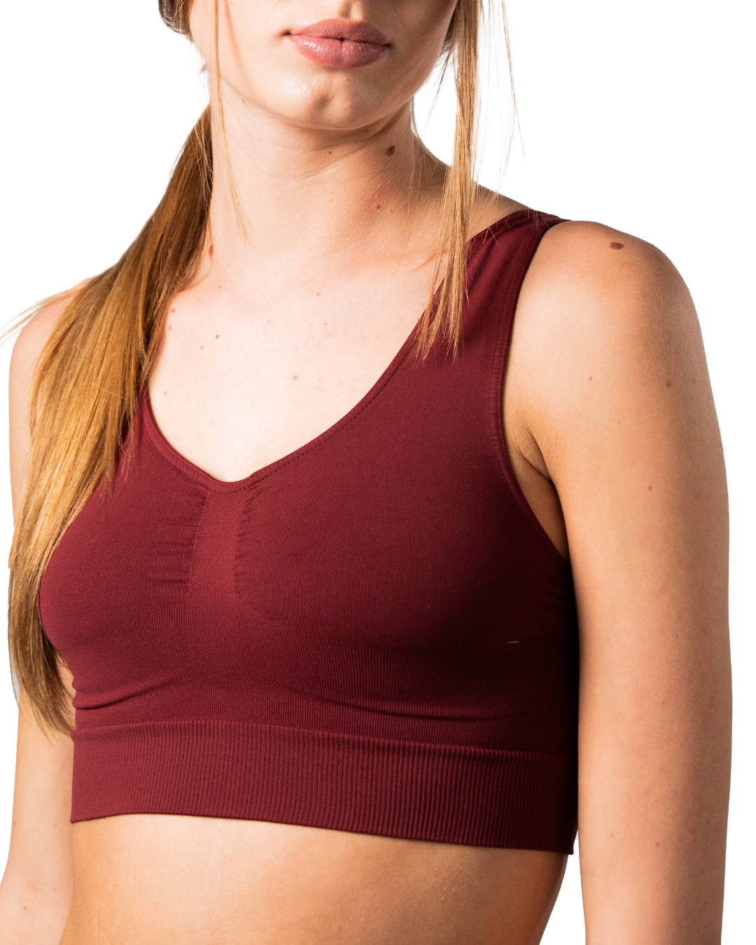 Top bralette dark wine